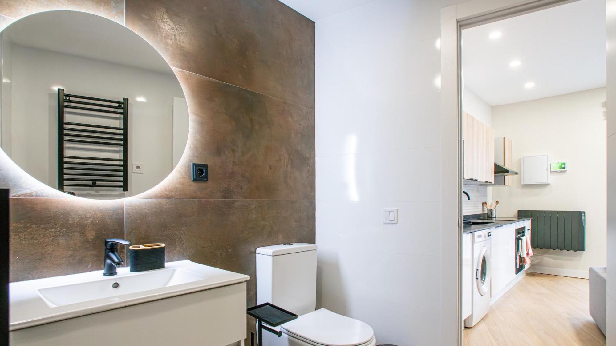 Madrid Confort Urbano 1 Dormitorio Ac Wifi Cocina Zewnętrze zdjęcie