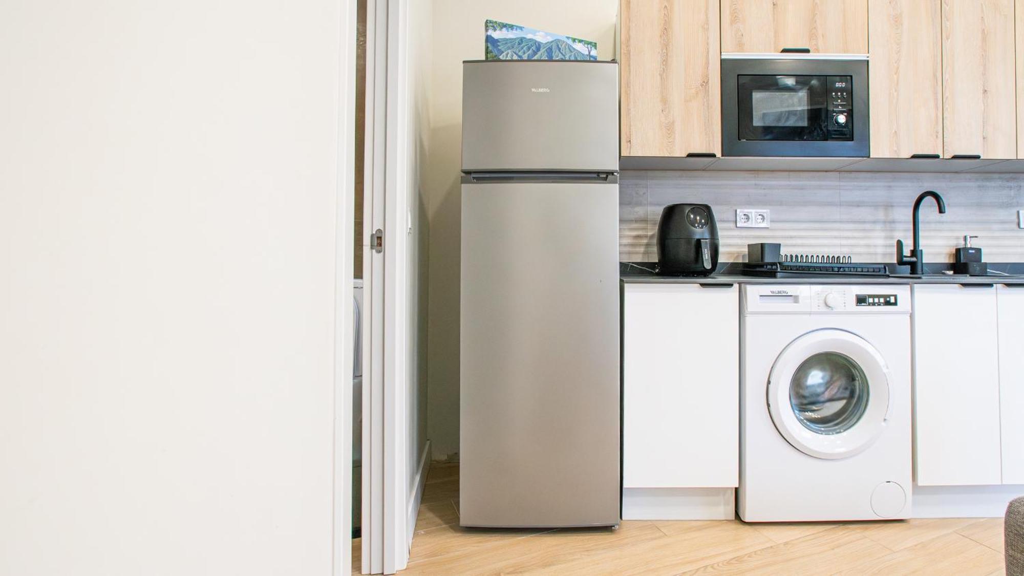 Madrid Confort Urbano 1 Dormitorio Ac Wifi Cocina Zewnętrze zdjęcie